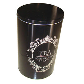 Porcellana Scatole metalliche su ordinazione con colore nero per Chai che imballa, progettazioni differenti del tè della latta fornitore