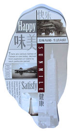 Porcellana Contenitore a forma di della latta del biscotto di Taiwan Mape, contenitore di latta per l'imballaggio del biscotto fornitore