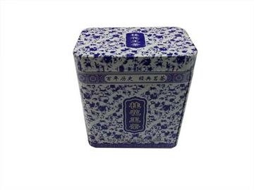 Porcellana Contenitore di latta del tè di Wuloong con il coperchio, cassa popolare del metallo dappertutto fornitore
