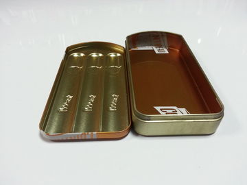 Metal il contenitore di latta del sigaro, contenitori della latta per la sigaretta/il tabacco/imballaggio delle mente fornitore