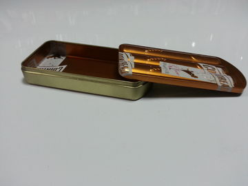 Metal il contenitore di latta del sigaro, contenitori della latta per la sigaretta/il tabacco/imballaggio delle mente fornitore