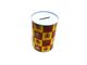 Porcellana Barattolo di latta rotondo dei contenitori della scatola di moneta della latta di porcellino del metallo per il risparmio della moneta, stoccaggio dei soldi esportatore