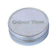 Porcellana Colori il tempo che imprime il mini diametro 60 la x 20hmm, contenitore rotondo dei barattoli di latta della latta fabbrica